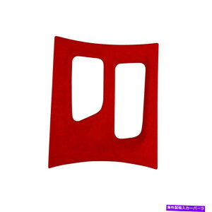 Dashboard Cover �_�b�W2016-2021�_�b�W�`���[�W���[LHD�J�[�Z���^�[�R���\�[���p�l���J�o�[�g�������b�h For DODGE 2016-2021 Dodge Charger LHD Car Center Console Panel Cover Trim Red�y���s�A���i�z