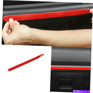 Dashboard Cover W[vO[JL 18-2020 ABSbhRpCbg_bV{[hXgbvJo[g1PCɓKĂ܂ Fit For Jeep Wrangler JL 18-2020 ABS Red Co-Pilot Dashboard Strip Cover Trim 1pc