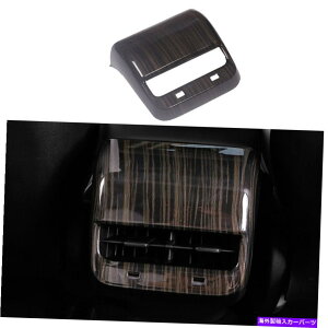 Dashboard Cover �e�X�����f��3 2017-2022�̖ؐ���������̂��郊�A�G�A�A�E�g���b�g�x���g�J�o�[�g���� Wood Grain Glossy Rear Air Outlet Vent Cover Trim For Tesla Model 3 2017-2022