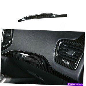 Dashboard Cover 2017-2020W[vRpXJ[{t@Co[Rsbg_bV{[hXgbvJo[gɓK܂ Fit For 2017-2020 Jeep Compass Carbon Fiber Co-Pilot Dashboard Strip Cover Trim