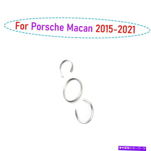 Dashboard Cover |VF}J2015-2021}bgVo[XeAOzC[XgbvJo[g3PCɓKĂ܂ Fit For Porsche Macan 2015-2021 Matte Silver Steering Wheel Strip Cover Trim 3pc