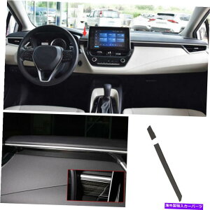 Dashboard Cover 2019-21�g���^�J���[���u���b�N�`�^���Z���^�[�R���\�[���_�b�V���{�[�h�G�A�J�o�[2PC For 2019-21 Toyota Corolla Black Titanium Center Console Dashboard Air Cover 2pc�y���s�A���i�z