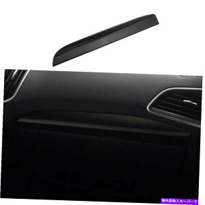 Dashboard Cover �J�[�{���t�@�C�o�[�̕����c�܃_�b�V���{�[�h�X�g���b�v�J�o�[�g�����t�H�[�h�G�b�W2015-2021�p��1PCS Carbon Fiber Co-Pilot Dashboard Strip Cover Trim 1PCS For Ford Edge 2015-2021