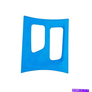 Dashboard Cover �_�b�W2016-2021�_�b�W�`���[�W���[LHD�J�[�Z���^�[�R���\�[���p�l���J�o�[�g�����u���[ For DODGE 2016-2021 Dodge Charger LHD Car Center Console Panel Cover Trim Blue�y���s�A���i�z