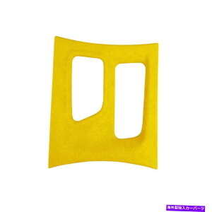 Dashboard Cover �_�b�W2016-2021�_�b�W�`���[�W���[LHD�J�[�Z���^�[�R���\�[���p�l���J�o�[�g�����C�G���[ For DODGE 2016-2021 Dodge Charger LHD Car Center Console Panel Cover Trim Yellow�y���s�A���i�z