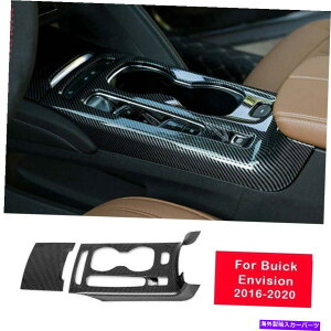 Dashboard Cover Buick Envision S 2020-22�J�[�{���t�@�C�o�[�R���\�[���M�A�V�t�g�p�l���J�o�[�g����2x For Buick Envision S 2020-22 Carbon Fiber Console Gear Shift Panel Cover Trim 2X�y���s�A���i�z