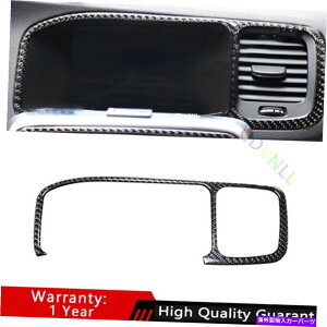 Dashboard Cover {{S60 V60 12-2019AJ[{t@Co[~hR\[irQ[Vplgp For Volvo S60 V60 12-2019 Real Carbon Fiber Middle Console Navigation Panel Trim
