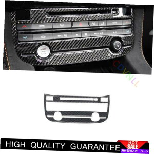 Dashboard Cover Jaguar XF 16-2020�J�[�{���t�@�C�o�[�r�C�o�[�Z���g�����R���\�[��AC�X�C�b�`�p�l���g����1* For Jaguar XF 16-2020 Carbon Fiber Vinyl Central Console AC Switch Panel Trim 1*�y���s�A���i�z