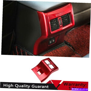 Dashboard Cover g^J2018-2021bhAuCi[AGAAEgbgxgplJo[g For Toyota Camry 2018-2021 Red ABS Inner Rear Air Outlet Vent Panel Cover Trim