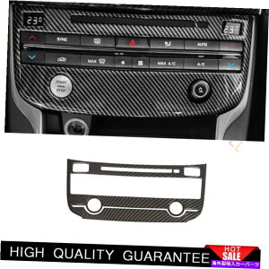 Dashboard Cover Jaguar XE�p16-2019�J�[�{���t�@�C�o�[�v���X�`�b�N�����R���\�[��AC�X�C�b�`�p�l���g���� For Jaguar XE 16-2019 Carbon Fiber Plastic Central Console AC Switch Panel Trim�y���s�A���i�z