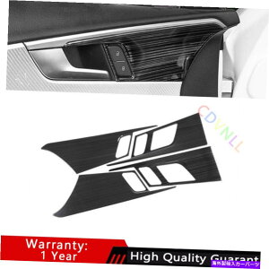 Dashboard Cover AEfBA4 A5 2017-2021ubN`^Ci[hAnh{EJo[g4* Fit For Audi A4 A5 2017-2021 Black Titanium Inner Door Handle Bowl Cover Trim 4*