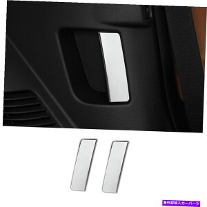 Dashboard Cover �N�����X�`�[�����A�g�����NL��R�n���h���J�o�[�����J�[���i�r�Q�[�^�[2018-2021�̃J�o�[�g���� Chrome Steel Rear Trunk L&R Handle Cover Trim For Lincoln Navigator 2018-2021�y���s�A���i�z