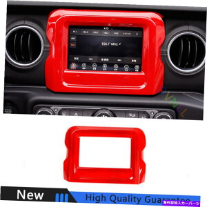 Dashboard Cover Jeep Wrangler JL 2018-2022 Red Abs Central Console�C���X�g�������g�p�l���g����1* For Jeep Wrangler JL 2018-2022 Red ABS Central Console Instrument Panel Trim 1*�y���s�A���i�z