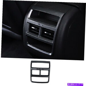 Dashboard Cover LfbNXT5 2017-2021AGAAEgbgxgJo[gABSJ[{t@Co[1PCS For Cadillac XT5 2017-2021 Rear Air Outlet Vent Cover Trim ABS Carbon Fiber 1PCS