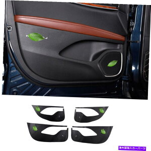 Dashboard Cover �����J�[���m�[�`���XMKX 2015-2021�̊v�̓����̃h�A�A���`�L�b�N�p�l���J�o�[�g���� Leather Inner Door Anti-Kick Panel Cover Trim For Lincoln Nautilus MKX 2015-2021�y���s�A���i�z