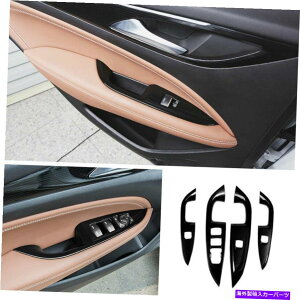 Dashboard Cover �r���C�b�N���[�K��2017-2020 ABS�u���b�N�E�B���h�E���t�g�p�l���X�C�b�`�J�o�[�g����4PCS�ɓK���Ă��܂� Fit For Buick Regal 2017-2020 ABS Black Window Lift Panel Switch Cover Trim 4PCS�y���s�A���i