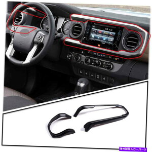 Dashboard Cover }bgubNZgR\[_bV{[hpl̃Jo[g*ota ta*coma 16-20 Matte Black Central Console Dashboard Panel Cover Trim For Toy*ota Ta*coma 16-20