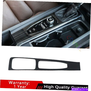 Dashboard Cover {{XC60 2018-2021ubN`^R\[MAVtgt[Jo[gɓK܂ Fit For Volvo XC60 2018-2021 Black Titanium Console Gear Shift Frame Cover Trim