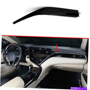 Dashboard Cover ̂鍕_bV{[hRpCbgplJo[gg^J2018-20221PCS Glossy Black Dashboard Co-Pilot Panel Cover Trim 1pcs For Toyota Camry 2018-2022