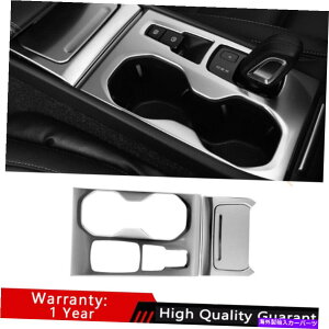 Dashboard Cover �{���{XC40 2019-2021�V���o�[�`�^���~�h���R���\�[���M�A�V�t�g�p�l���g����2* For Volvo XC40 2019-2021 Silver Titanium Middle Console Gear Shift Panel Trim 2*