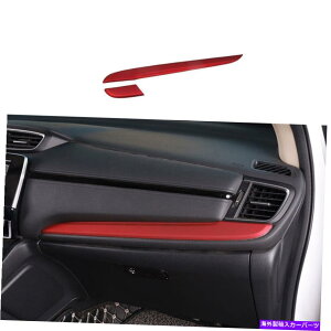 Dashboard Cover z_CRV CR-V 2017-2021_bV{[hRsbgXgbvJo[gɓKĂ}bgbhtBbg Matte Red Fit For Honda CRV CR-V 2017-2021 Dashboard Co-Pilot Strip Cover Trim