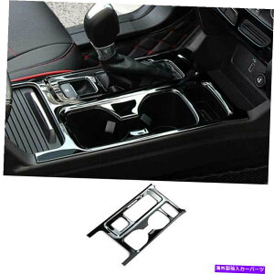 Dashboard Cover �t�H�[�h�G�X�P�[�v�N�K2017-2019�̃u���b�N�X�`�[���C���^�[�M�A�V�t�g�{�b�N�X�p�l���J�o�[�g���� Black Steel Inner Gear Shift Box Panel Cover Trim For Ford Escape Kuga 2017-2019�y���s�A���i�z
