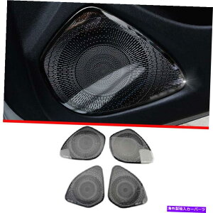 Dashboard Cover �V�{���[�}���u2016-2022�̃u���b�N�X�`�[���C���i�[�h�A�X�s�[�J�[�p�l���J�o�[4PCS Black Steel Inner Door Speaker Panel Cover 4pcs For Chevrolet Malibu 2016-2022�y���s�A���i�z