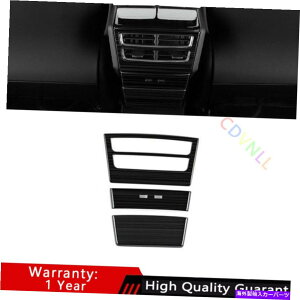 Dashboard Cover �e�X�����f��3 2017-2021�u���b�N�`�^�����A�G�A�A�E�g���b�g�A���`�L�b�N�p�l���g���� For Tesla Model 3 2017-2021 Black Titanium Rear Air Outlet Anti-Kick Panel Trim�y���s�A���i�z