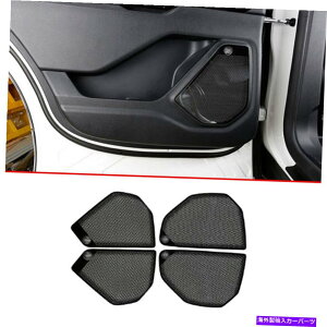 Dashboard Cover �t�H�[�h�G�N�X�v���[���[2020-2022�̃`�^���u���b�N�C���i�[�h�A�X�s�[�J�[�p�l���J�o�[�g���� Titanium Black Inner Door Speaker Panel Cover Trim For Ford Explorer 2020-2022�y���s�A���i�z