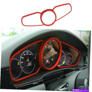 Dashboard Cover |VFJCG2018-2021 ABSbh_bV{[hplt[Jo[g1PCSɓKĂ܂ Fit For Porsche Cayenne 2018-2021 ABS Red Dashboard Panel Frame Cover Trim 1PCS