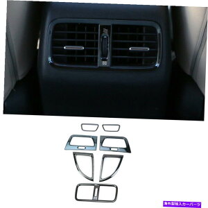 Dashboard Cover �z���_CRV CR-V 2012-2016 BlackTitanium AC�G�A�A�E�g���b�g�x���g�t���[���J�o�[�g�����p For Honda CRV CR-V 2012-2016 Black Titanium AC Air Outlet Vent Frame Cover Trim�y���s�A���i�z