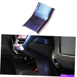Dashboard Cover �e�X�����f��3 17-2022����̍����������A�G�A�A�E�g���b�g�x���g�p�l���J�o�[�g���� For Tesla Model 3 17-2022 Starry Sky Grain Rear Air Outlet Vent Panel Cover Trim�y���s�A���i�z