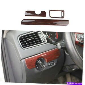 Dashboard Cover Rs[pCbg_bV{[hXgbvJo[tHNX[QWFb^MK6 2015-18̂߂̃g Co-Pilot Dashboard Strip Cover Trim For Volkswagen Jetta MK6 2015-18 Wood Grain