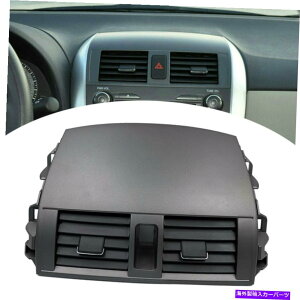 Dashboard Cover �g���^�J���[���̃u���b�N�Z���^�[�_�b�V���{�[�h�G�A�x���g�A�E�g���b�gAC�p�l���J�o�[2008-13 Black Center Dashboard Air Vent Outlet AC Panel Cover For Toyota Corolla 2008-13�y���s�A���i�z