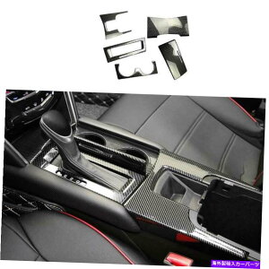 Dashboard Cover Cadillac XTS 2013-2019�p�̃J�[�{���t�@�C�o�[�R���g���[���R���\�[���p�l���_�b�V���{�[�h�J�o�[ Carbon Fiber Control Console Panel Dashboard Cover For Cadillac XTS 2013-2019�y���s�A���i�z