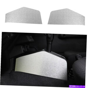 Dashboard Cover 2019-2021 Suzuki Jimny LHD�A���~�j�E���V���o�[�M�A�V�t�g���T�C�h�J�o�[�g���� For 2019-2021 Suzuki Jimny LHD Aluminum Silver Gear Shift Both Side Cover Trim�y���s�A���i�z