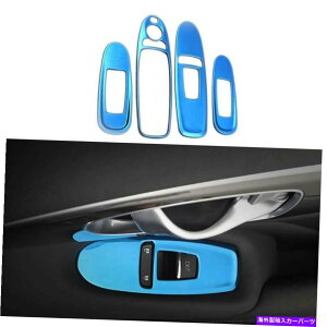 Dashboard Cover �u���[�X�`�[��4WD�E�B���h�E���t�g�p�l���X�C�b�`�C���t�B�j�e�BQ50 2014-2021�p�J�o�[�g���� Blue Steel 4WD Window Lift Panel Switch Cover Trim For Infiniti Q50 2014-2021�y���s�A���i�z