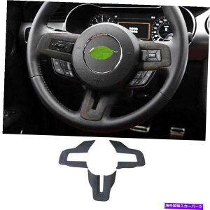 Dashboard Cover _[NO[̃XG[hXeAOzC[V[gJo[gtH[h}X^O2015-20213PCS Dark Gray Suede Steering Wheel Sheet Cover Trim 3PCS For Ford Mustang 2015-2021