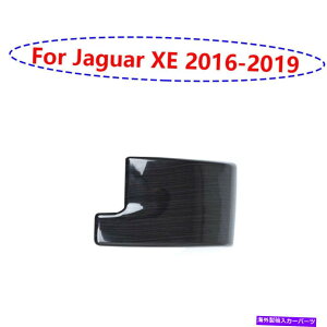 Dashboard Cover �W���K�[XE 2016-19�u���b�N�E�b�h�O���C���Z���g�����R���\�[���A�[�����X�g�{�b�N�X�J�o�[�g����1x For Jaguar XE 2016-19 Black Wood Grain Central Console Armrest Box Cover Trim 1X�y���s�A���i�z