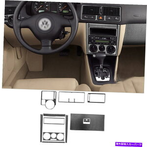 Dashboard Cover 11PCS�J�[�{���t�@�C�o�[�_�b�V���{�[�h�L�b�g�J�o�[VW�S���t4GTI�W�F�b�^MK4 1999-04 11Pcs Carbon Fiber Dashboard Kit Cover Trim For VW Golf 4 GTI Jetta MK4 1999-04�y���s�A���i�z