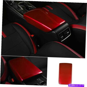 Dashboard Cover �z���_�A�R�[�h2018-2019 2022���b�h�Z���g�����R���\�[���X�g���[�W�{�b�N�X�J�o�[�g���� For Honda Accord 10th 2018-2019 2022 Red Central Console Storage Box Cover Trim�y���s�A���i�z