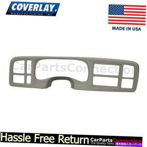 Dashboard Cover �J�o�[���C�C���X�g�������g�N���X�^�[�p�l���J�o�[LT�O���[18-597IC-LGR 02-06�x�O Coverlay Instrument Cluster Panel Cover LT Gray 18-597IC-LGR For 02-06 Suburban�y���s�A���i�z