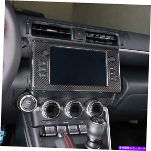 Dashboard Cover GR86/SUBARU BRZ 2022p̎Yf@ۃZ^[R\[GPSt[gJo[ Real Carbon Fiber Center Console GPS Frame Trim Cover For GR86/Subaru BRZ 2022