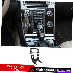 Dashboard Cover �{���{S60 V60 2012-2019�u���b�N�`�^���R���\�[��AC�X�C�b�`�R���g���[���p�l���g�����p For Volvo S60 V60 2012-2019 Black Titanium Console AC Switch Control Panel Trim�y���s�A���i�z