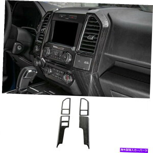 Dashboard Cover tH[hF150 F-150 2015-20ubNEbhOC~hGAAEgbgxgJo[gM For Ford F150 F-150 2015-20 Black Wood Grain Middle Air Outlet Vent Cover Trim M