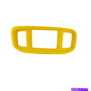 Dashboard Cover Dodge 2016-2021 Dodge Charger LHD Car GPSirQ[VplJo[gCG[p For DODGE 2016-2021 Dodge Charger LHD Car GPS Navigation Panel Cover Trim Yellow