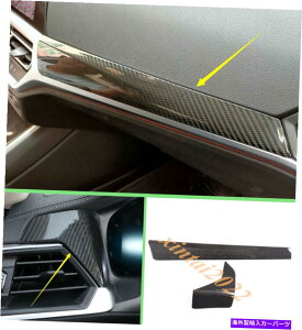 Dashboard Cover BMW 3�V���[�YG20 19-21�̃��A���J�[�{���t�@�C�o�[�_�b�V���{�[�h�Z���^�[�R���\�[���J�o�[�g���� Real Carbon Fiber Dashboard Center Console Cover Trim For BMW 3 Series G20 19-21�y���s�A���i�z