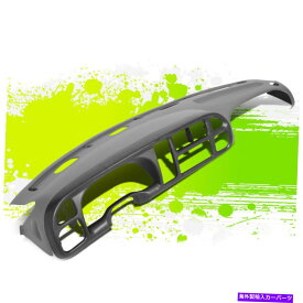 Dashboard Cover グレーインストゥルメントクラスターベゼル+ダッジラム用ダッシュボードカバー1500 2500 3500 98-02 Grey Instrument Cluster Bezel+Dashboard Cover for Dodge Ram 1500 2500 3500 98-02