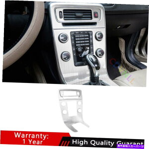 Dashboard Cover �{���{S60 V60 2012-2019�V���o�[�`�^���R���\�[��AC�X�C�b�`�R���g���[���p�l���g�����p For Volvo S60 V60 2012-2019 Silver Titanium Console AC Switch Control Panel Trim