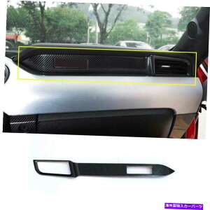 Dashboard Cover X`[J[{t@Co[RpCbg_bV{[hXgbvJo[tH[h}X^O2015-21̃g Steel Carbon Fiber Co-Pilot Dashboard Strip Cover Trim For Ford Mustang 2015-21